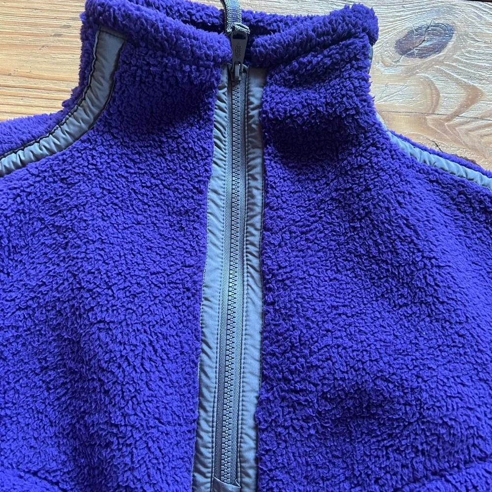 NWT FP Movement Mountain High Half-Zip Fleece Size XS Purple and Gray - Picture 9 of 10